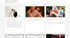 Desktop Screenshot of milonga.be